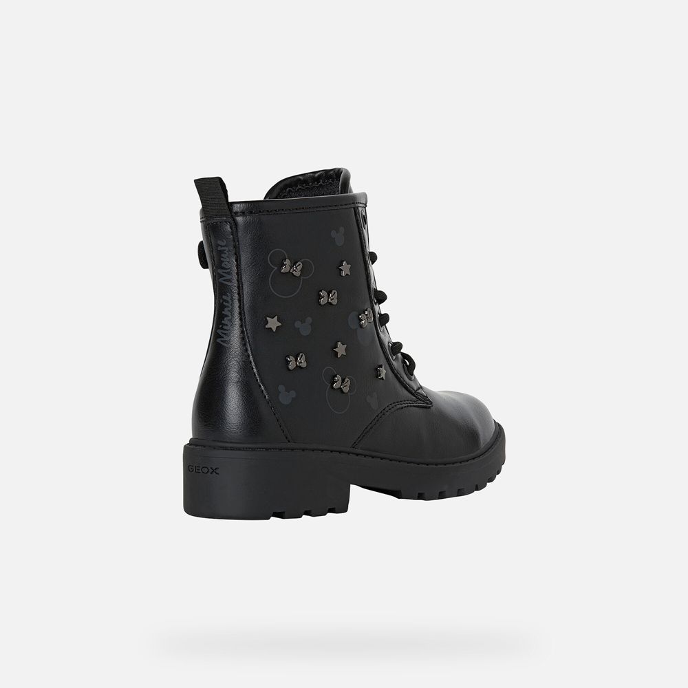 Botas Geox Menina Pretas - Casey - FEUTO3678